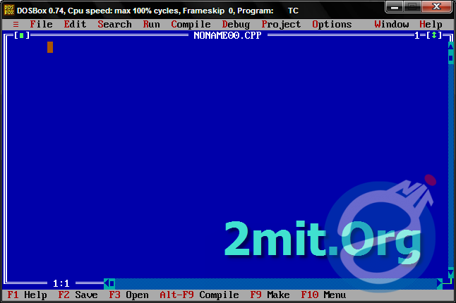 Bản cài đặt Turbo C++