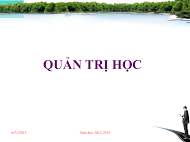 Slide Quản trị học