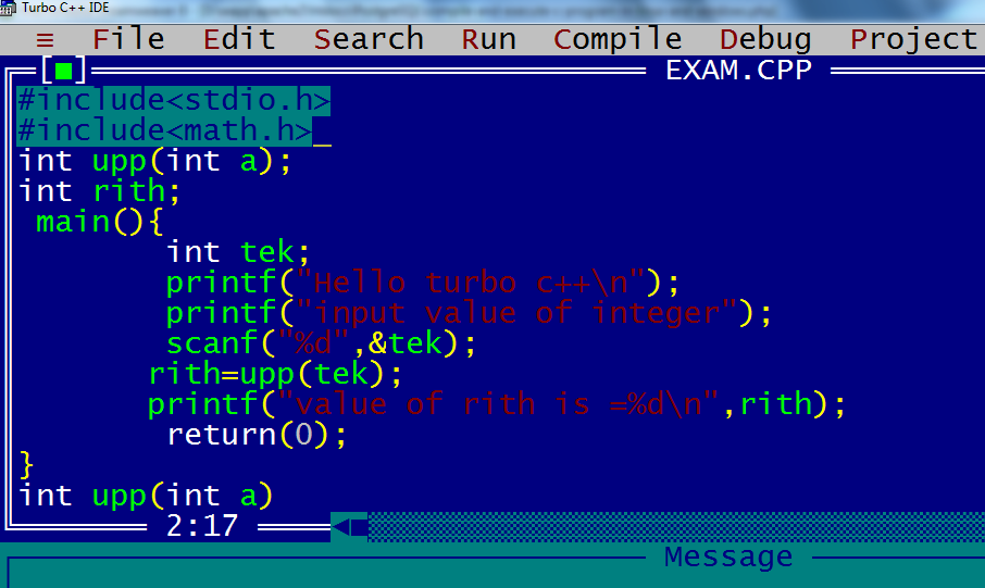 Turbo C